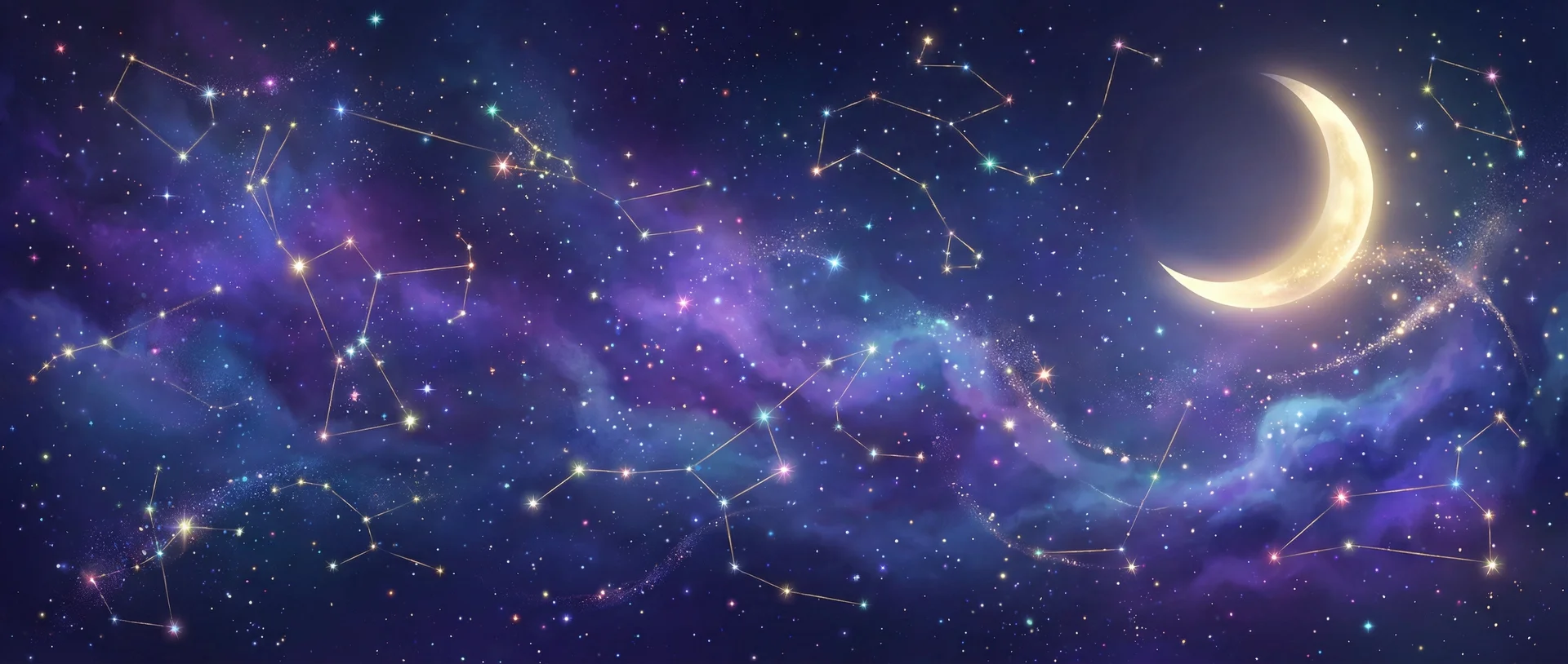 星空背景 - xiure | 每日星座运势与塔罗占卜